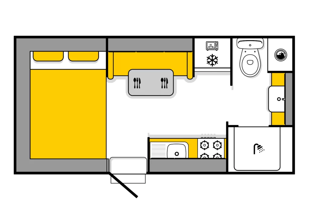 Striker 15'6" Layout floor plan