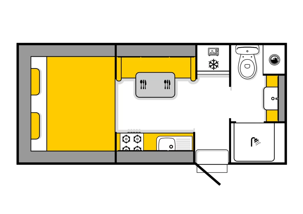 Striker 16'6" Layout floor plan